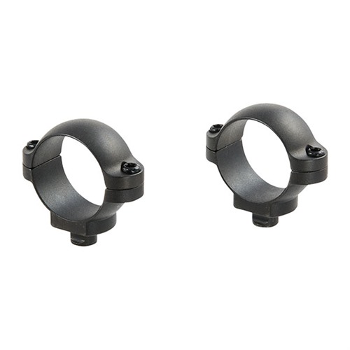 Leupold Quick Release Scope Rings Matte 1in Low Profile Machined Steel Made in Usa