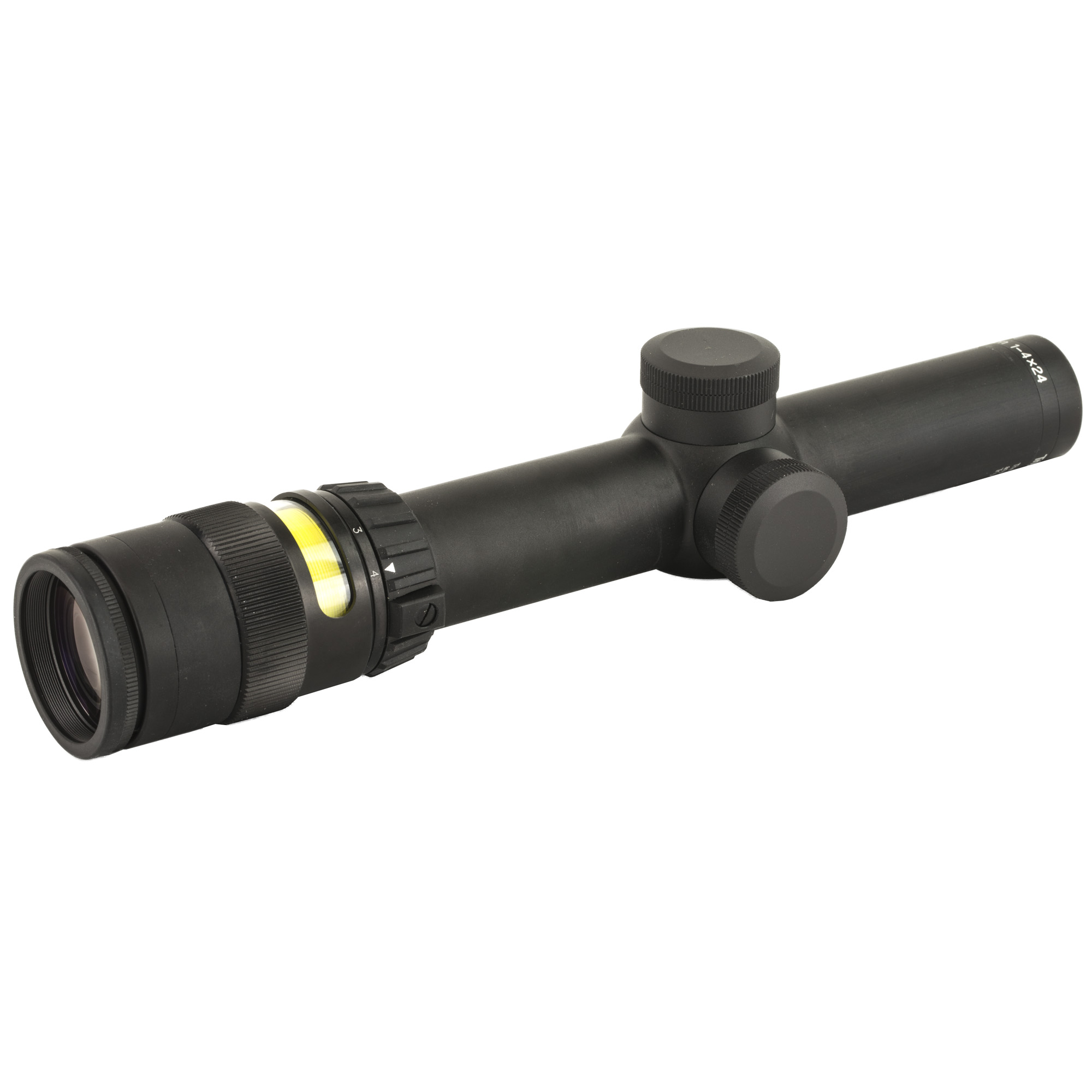 Trijicon AccuPoint 1-4x24 Green Dot German Four Crosshair 30mm Tube Rifle Scope