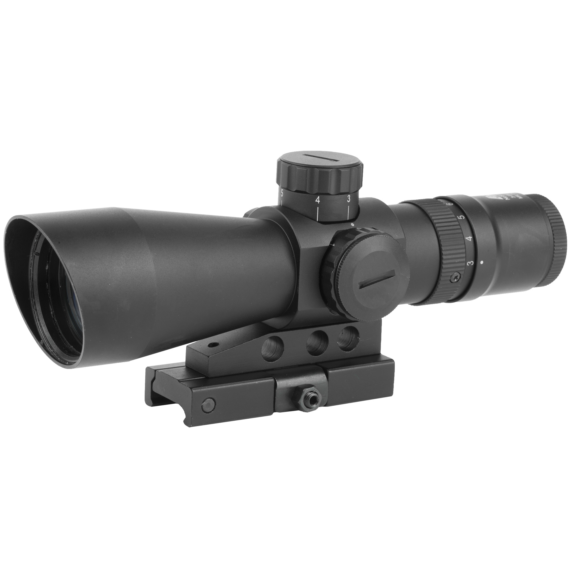 NcStar 3-9x42 Mil-Dot Mark Ii Tactical Gen Ii Rifle Scope 1in Mount Hardcoat Anodized