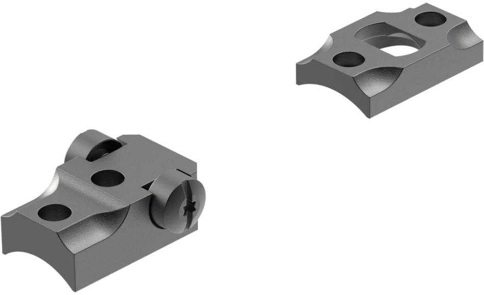 Leupold 50026 Standard Base Steel Mounts Mauser Fn 1 Inch Two Piece Windage Rear Ring