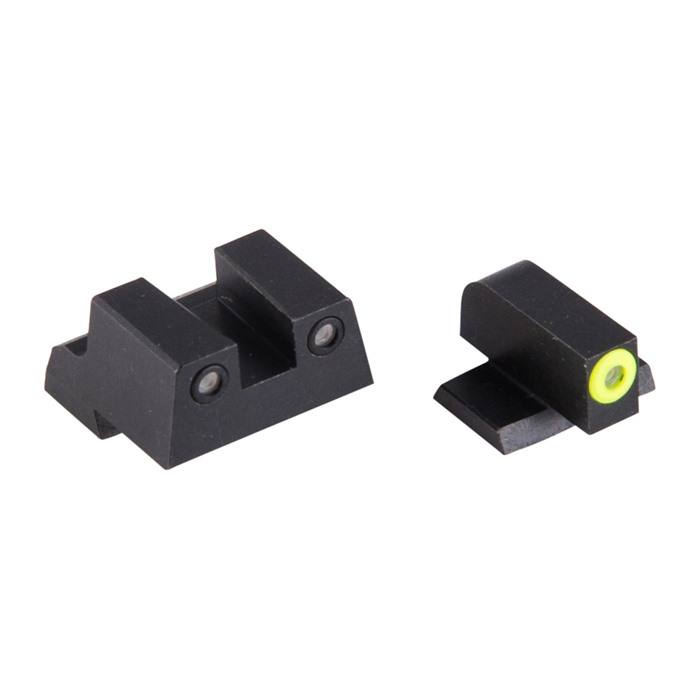 Night Fision Perfect Dot Sight Set Yellow Front Black Rear Canik TP9SF TP9SA