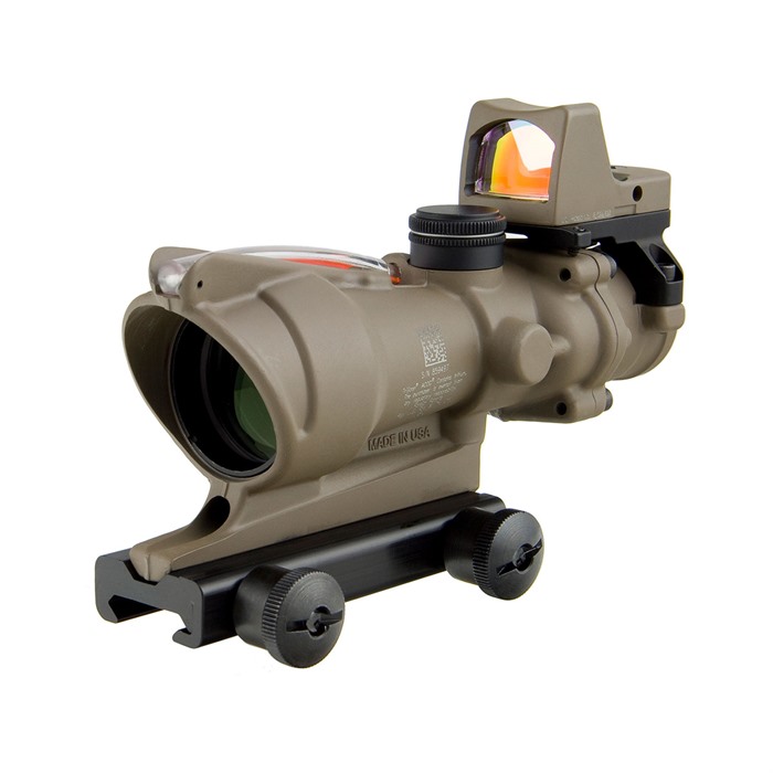 Trijicon Acog 4x32 Tritium Riflescope with Rmr Type 2 Bdc Reticle