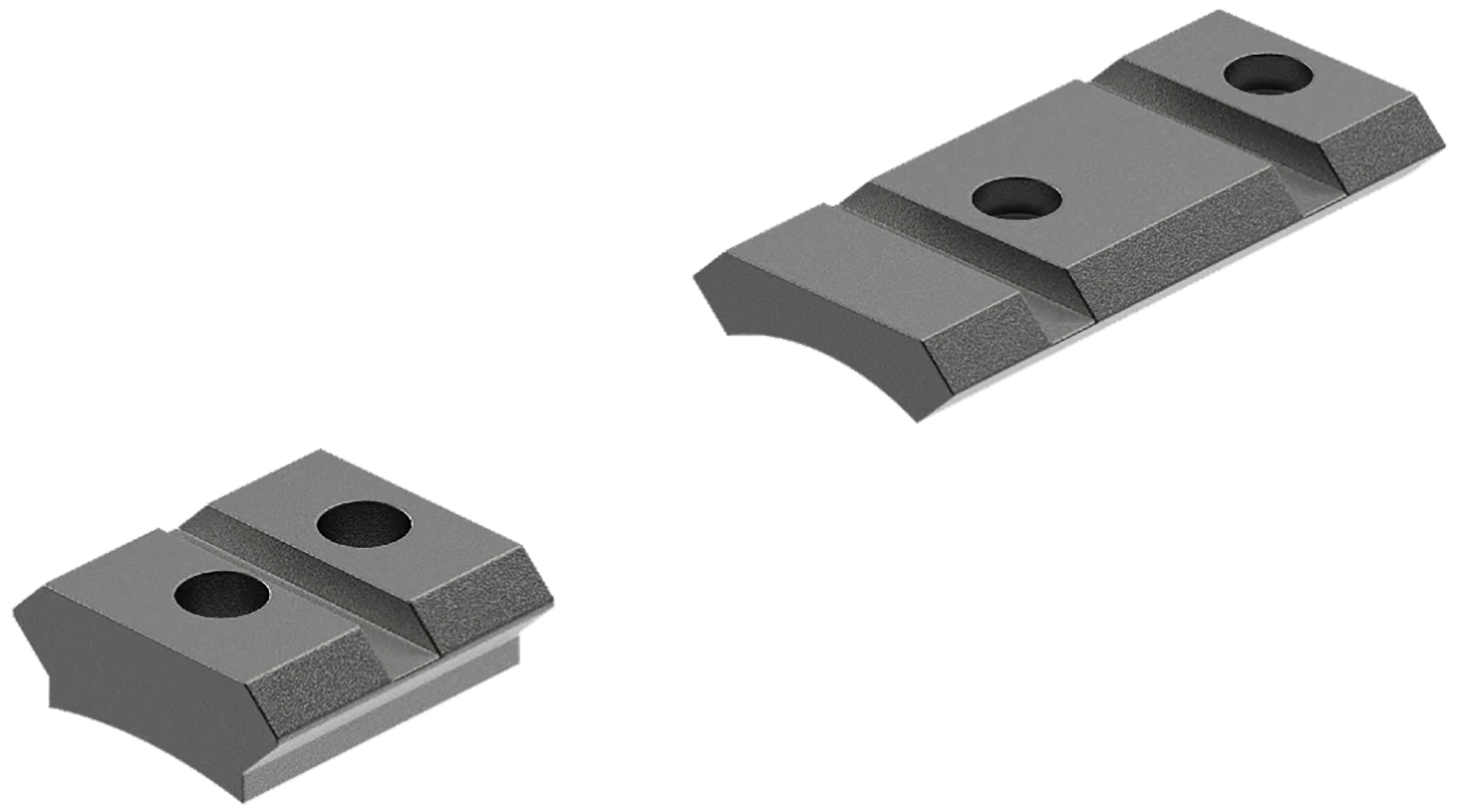 Leupold QRW Cross-Slot Base Set Matte Steel for Winchester 70 670 770 70A