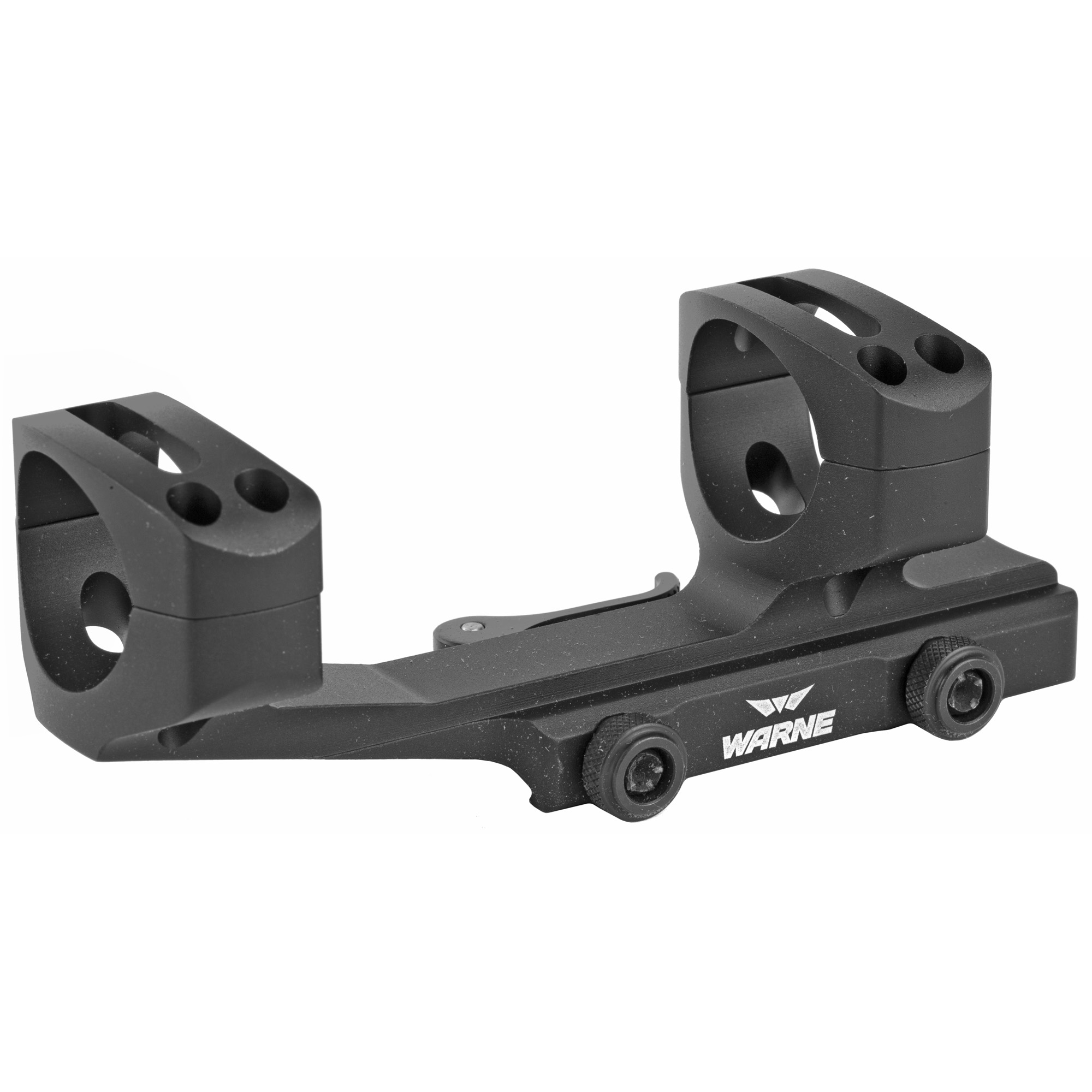 Warne MSR Quick Detach Cantilever Scope Mount 30mm MSR Ideal Height X-SKEL QD Levers for flat-top rifles