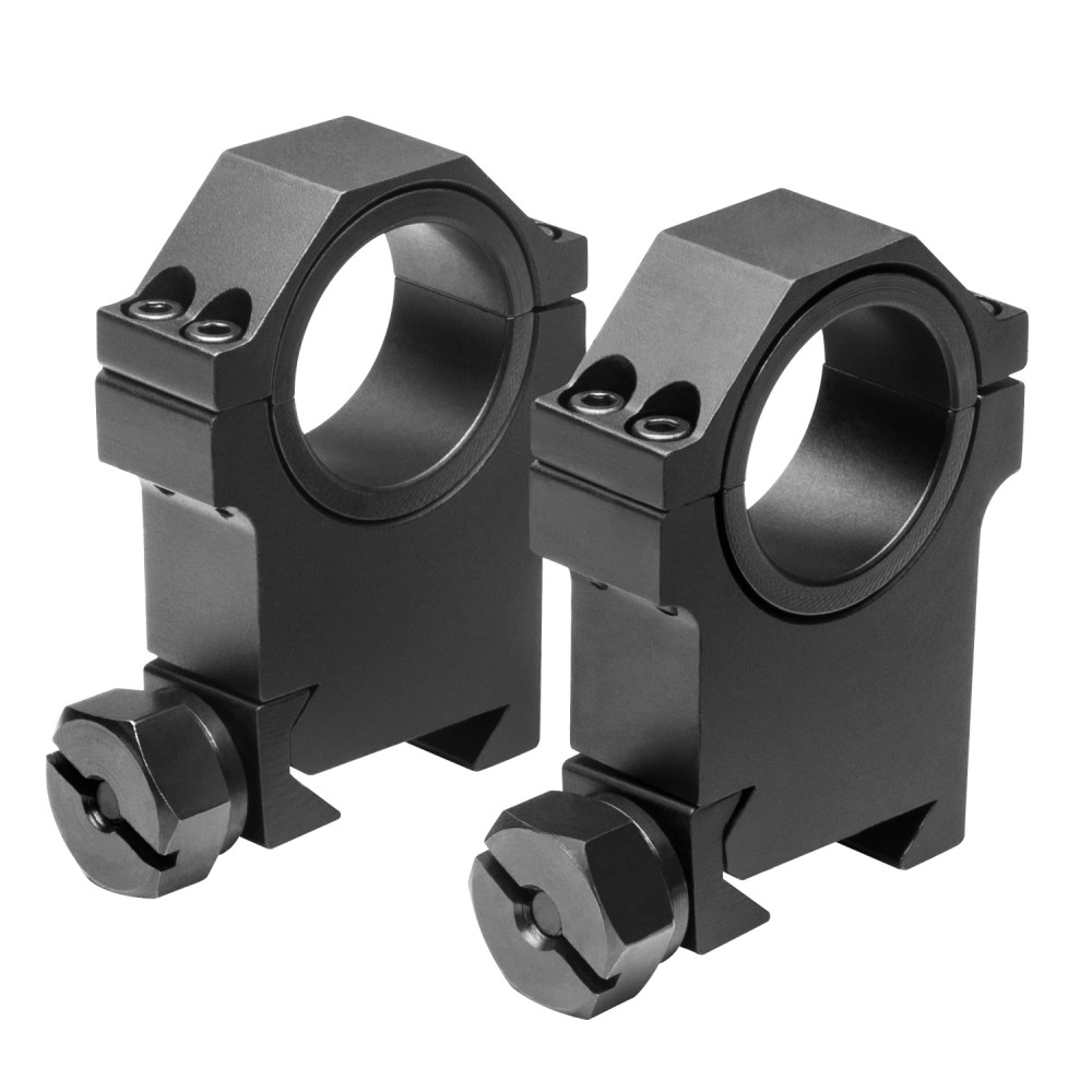 Ncstar 30mm High HD Weaver Rings 1.5 inch height with 1 inch inserts