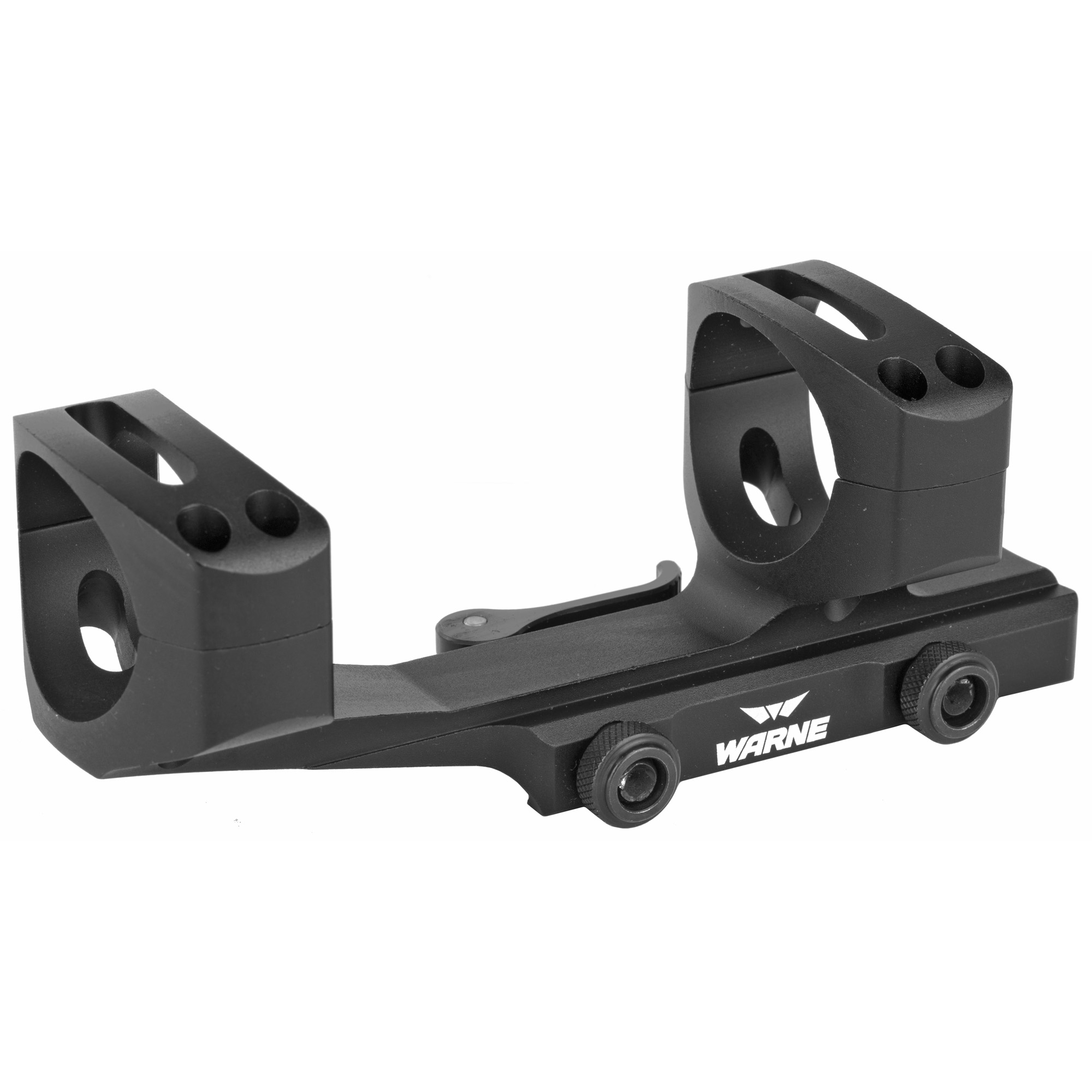 Warne QDXSKEL34TW Quick Detach 34mm Scope Mount Ring Combo for AR Rifles