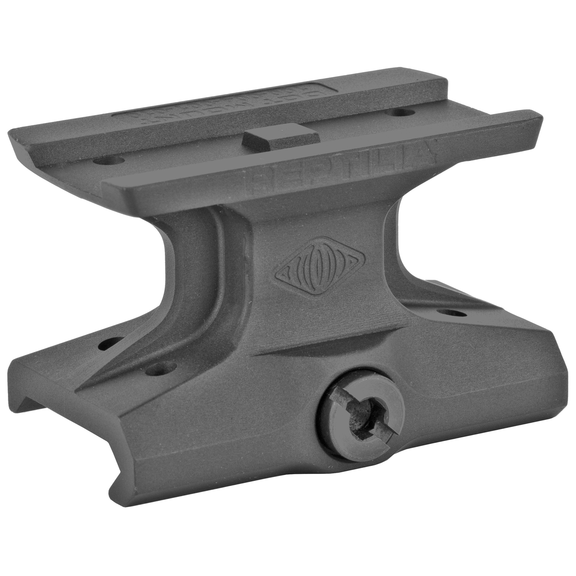 Reptilia LLC 100004 Dot Mount  Black Anodized Lower 1/3 Co-witness