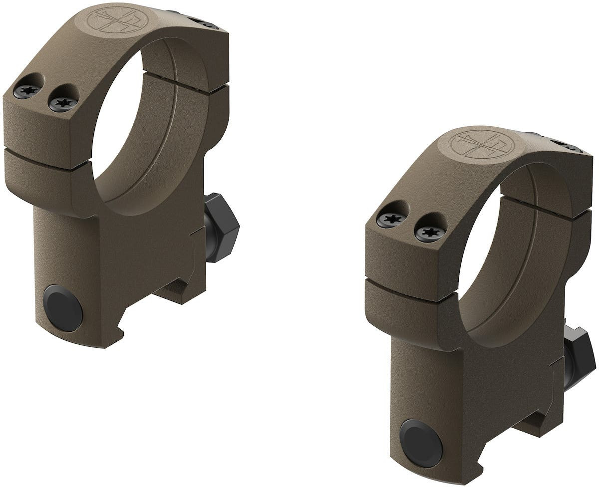 Leupold Mark 4 35mm Flat Dark Earth Super High Cross Slot Picatinny Mount