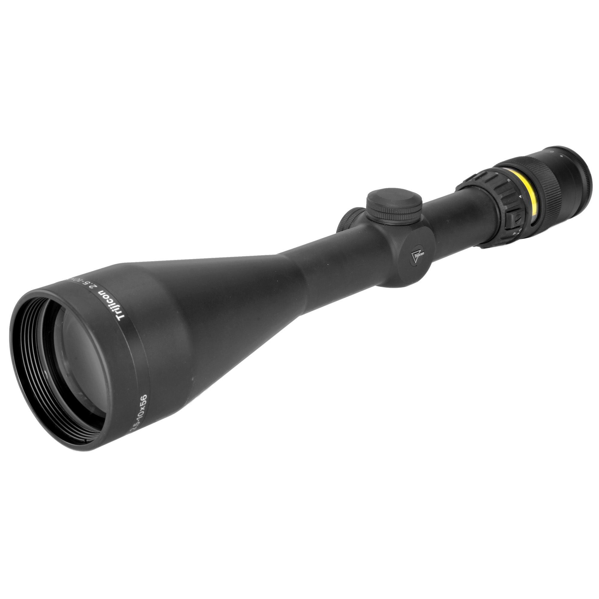 Trijicon AccuPoint 2.5-10x56mm 30mm Tube Illuminated Duplex Amber Dot Reticle Scope for Rifles