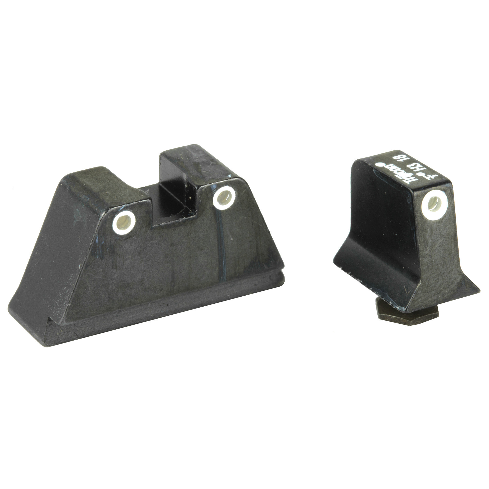 Trijicon Suppressor Height Sights Green Front Orange Rear for Glock