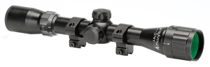 Konus Optics KonusPro 3 9x32 AO Rifle Scope 1in Engraved 30 30 Duplex Reticle Rings