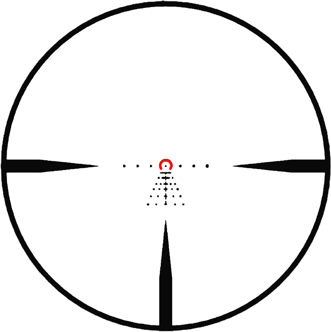 Sig Sauer Tango MSR 1-6x24 Illuminated BDC6 Scope Mount