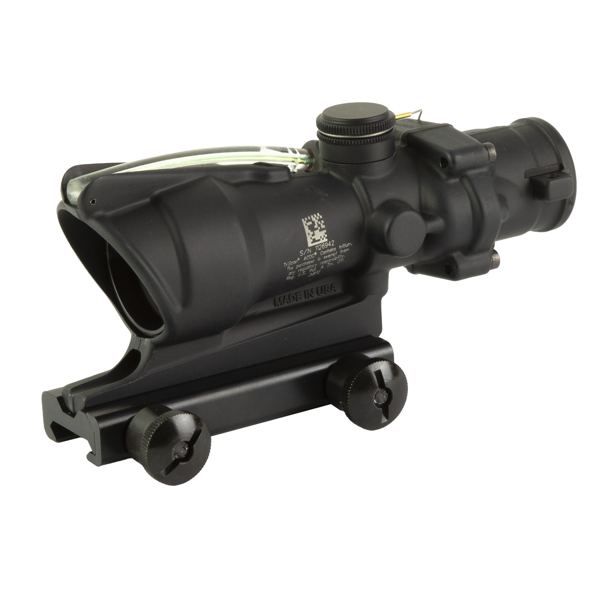 Trijicon Acog 4x32 Scope Green Crosshair BDC for AR-15 .223/5.56 with Ta51 Mount