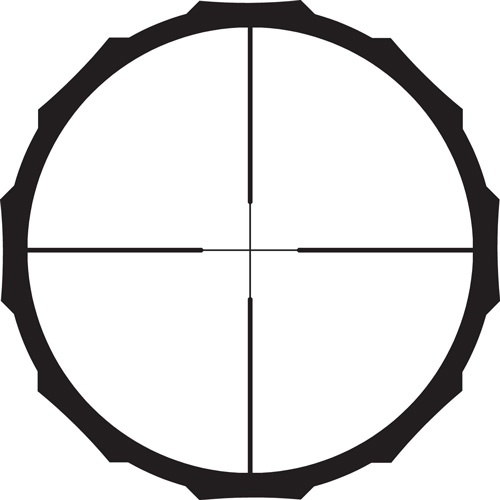 Crimson Trace Brushline Pro Riflescope 3-9x40 Plex Reticle for Rifles