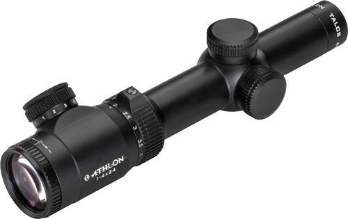 Athlon Optics Talos BTR GEN2 1-4x24 Rifle Scope 30mm Tube IR Mil Dot Reticle Illum