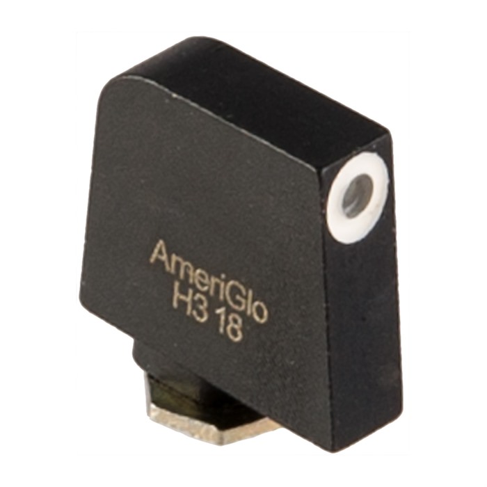 AmeriGlo Glock Front Sight Green Tritium White Outline 0.407x0.140