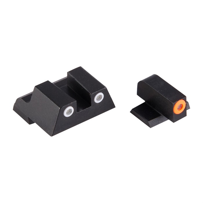 Night Fision CANIK TP9SFX TP9SFL Orange Front Clear Square Notch Rear Sights