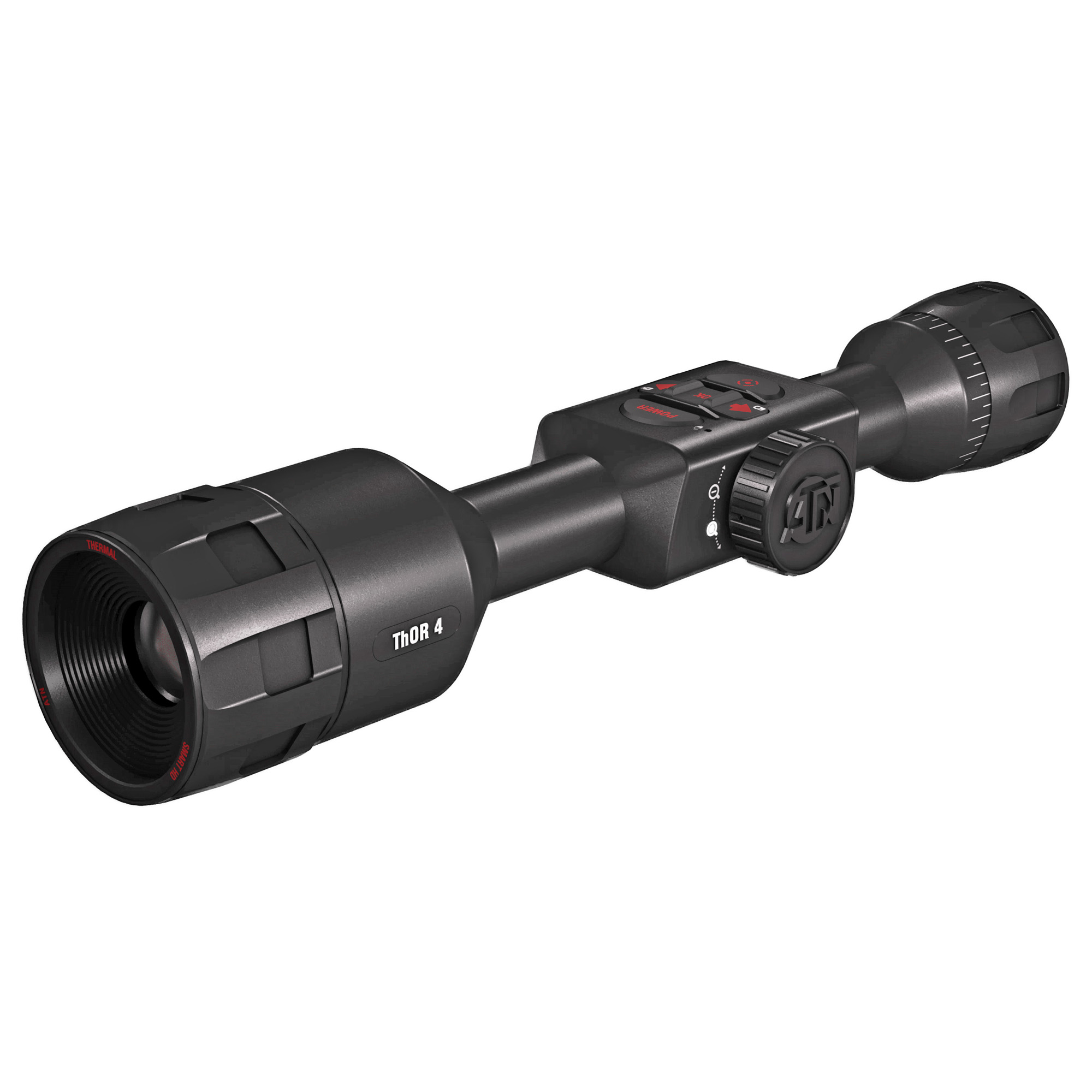 ATN Thor 4 Thermal Rifle Scope 1.5-15x 640x480 Reticle Rangefinder WiFi