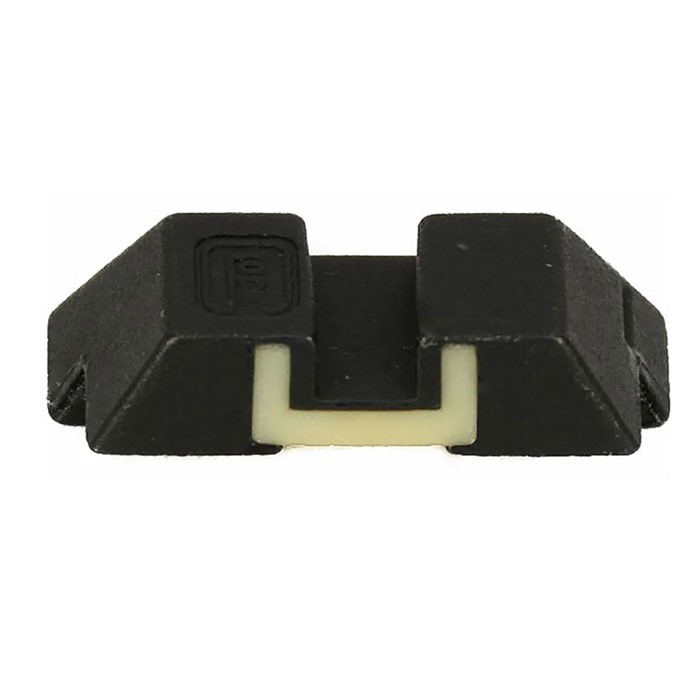Glock Rear Sight Luminescent 6.5mm for Glock Gen 3 and 4 Models
