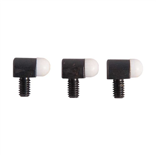 Bradley Gunsight Std Bead 5/32 Shank 3-56 Tpi White 3 Pack Universal Shotguns
