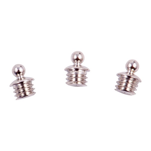 Bradley Gunsight Brass Skirted Bead 1/16 in 3-56 TPI Silver 3-Pack Universal