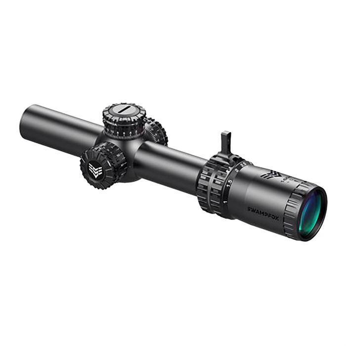 Swamp Fox Arrowhead 1-6x24mm LPVO SFP Illuminated Mil-Green Reticle 30mm Tube