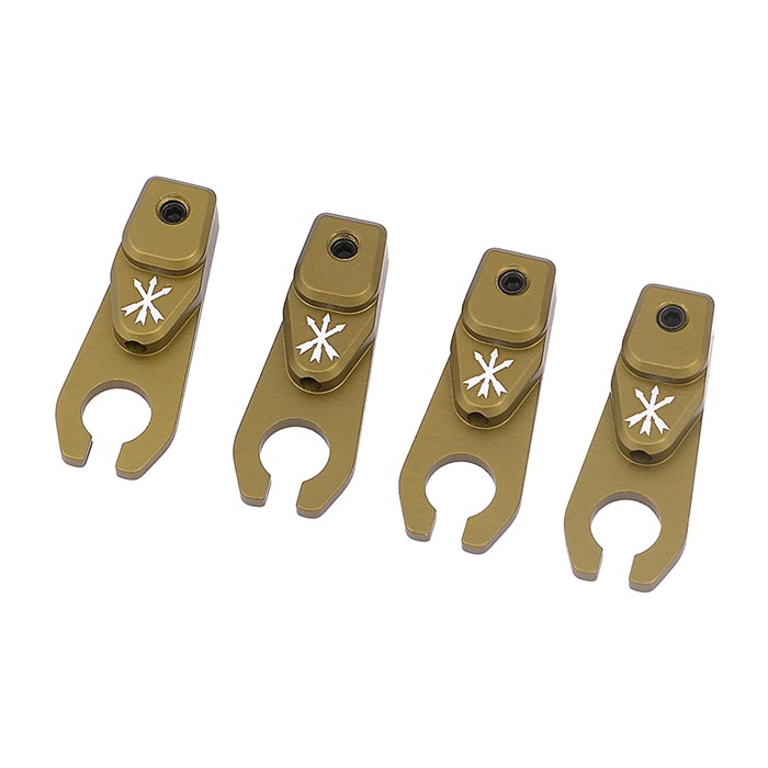 Unity Tactical Sordin Arc Rail Adapters Sara Flat Dark Earth for Helmet Mounts