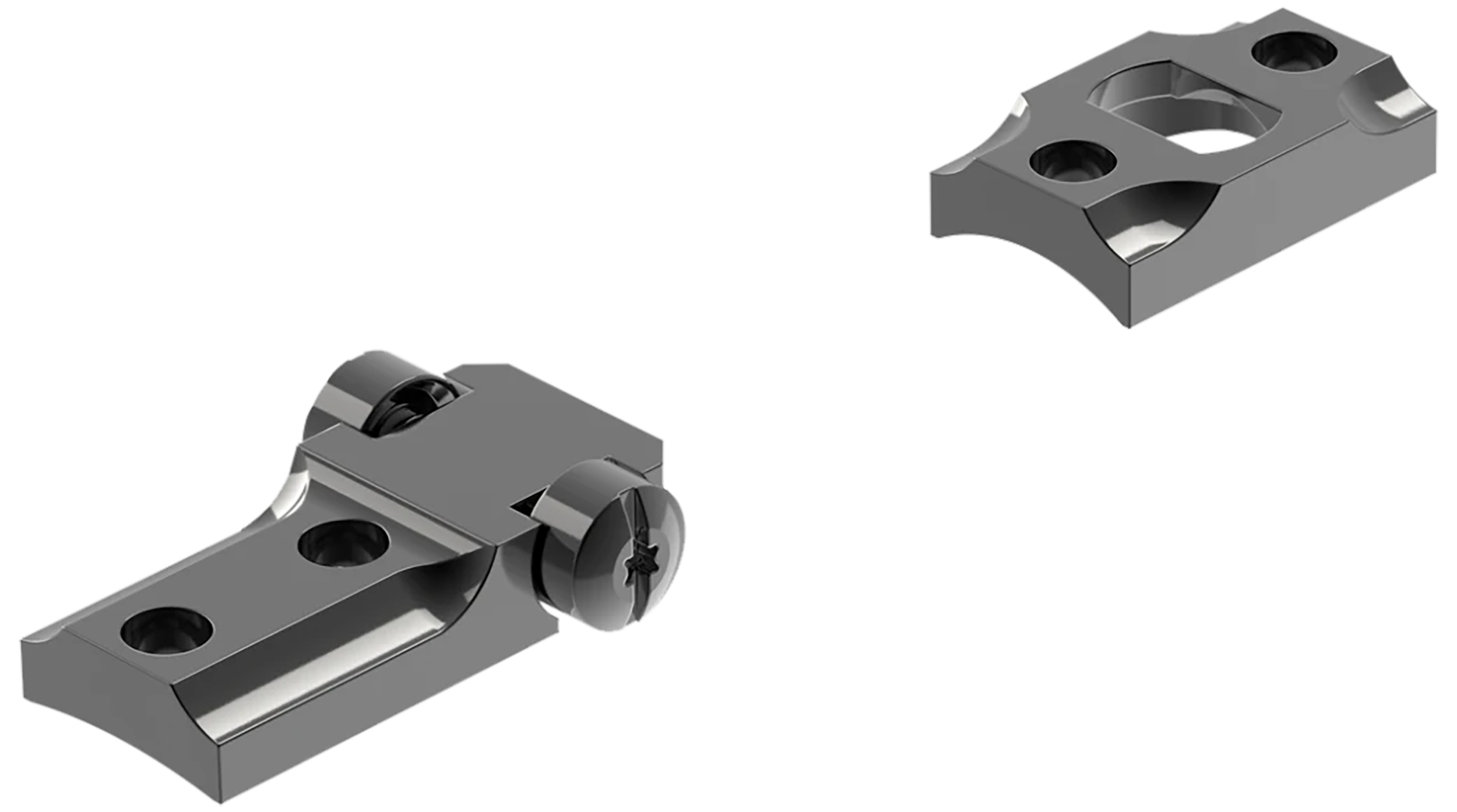 Leupold Standard Base Weatherby Mark V LT 2-Piece Steel Mounting System