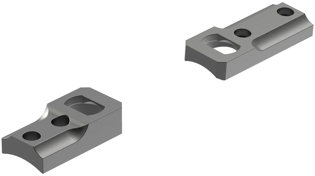 Leupold Dual Dovetail Base Set Matte for Kimber 8400