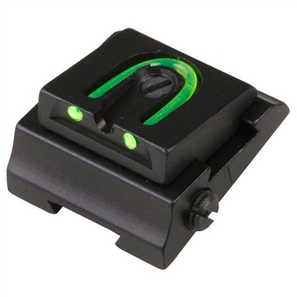 Williams Gun Sight Rifle Adjustable Fiber Optic Wgos Rear Sight Green