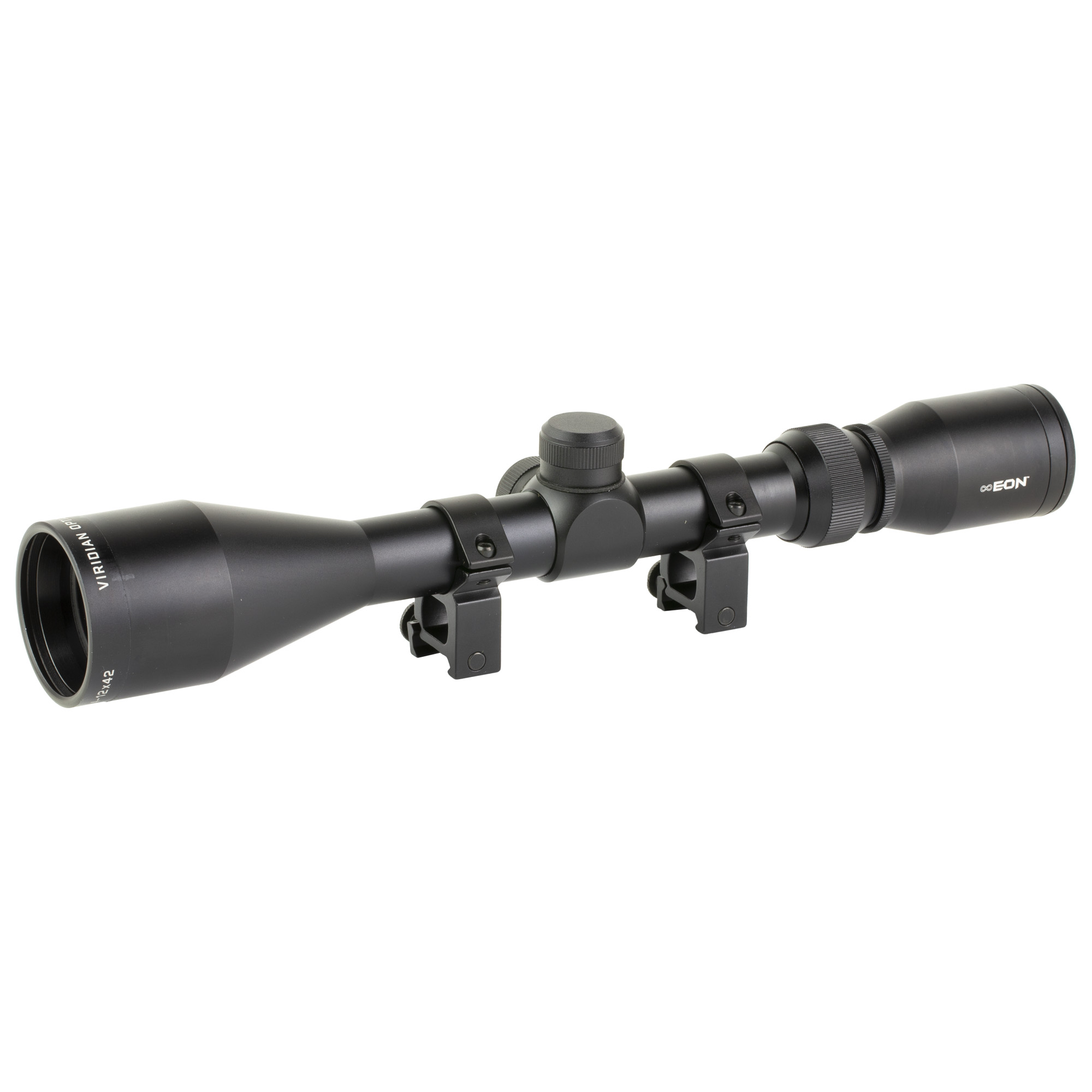 Viridian EON Rifle Scope 4-12x42 1in BDC with Medium Rings