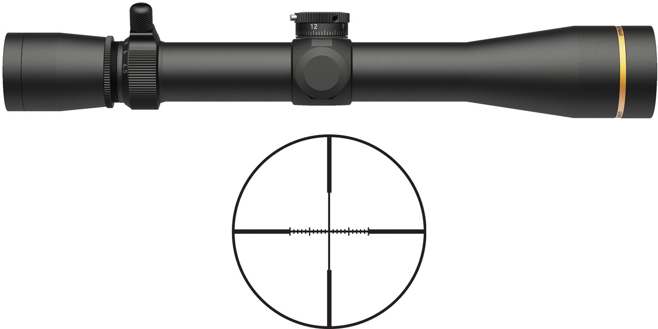Leupold VX-3HD Rifle Scope 4.5-14x40mm Side Focus CDS-ZL Wind-Plex