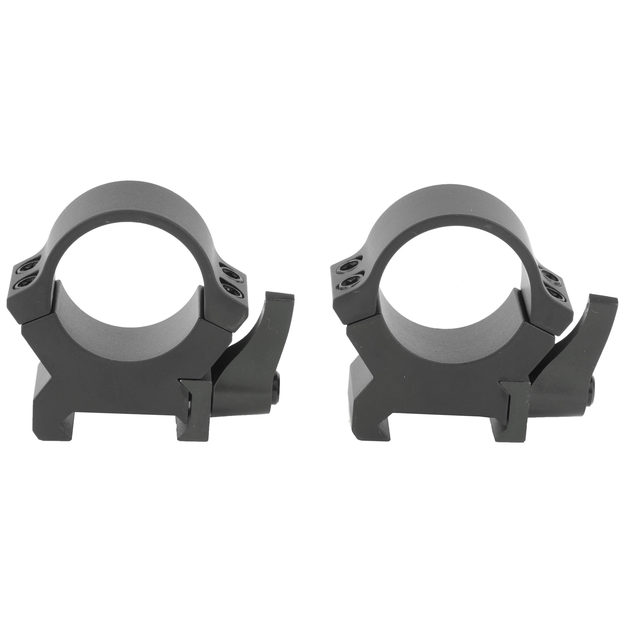 Leupold Qrw2 Scope Rings Matte 1in Medium Solid Steel Quick Detach Weaver Picatinny