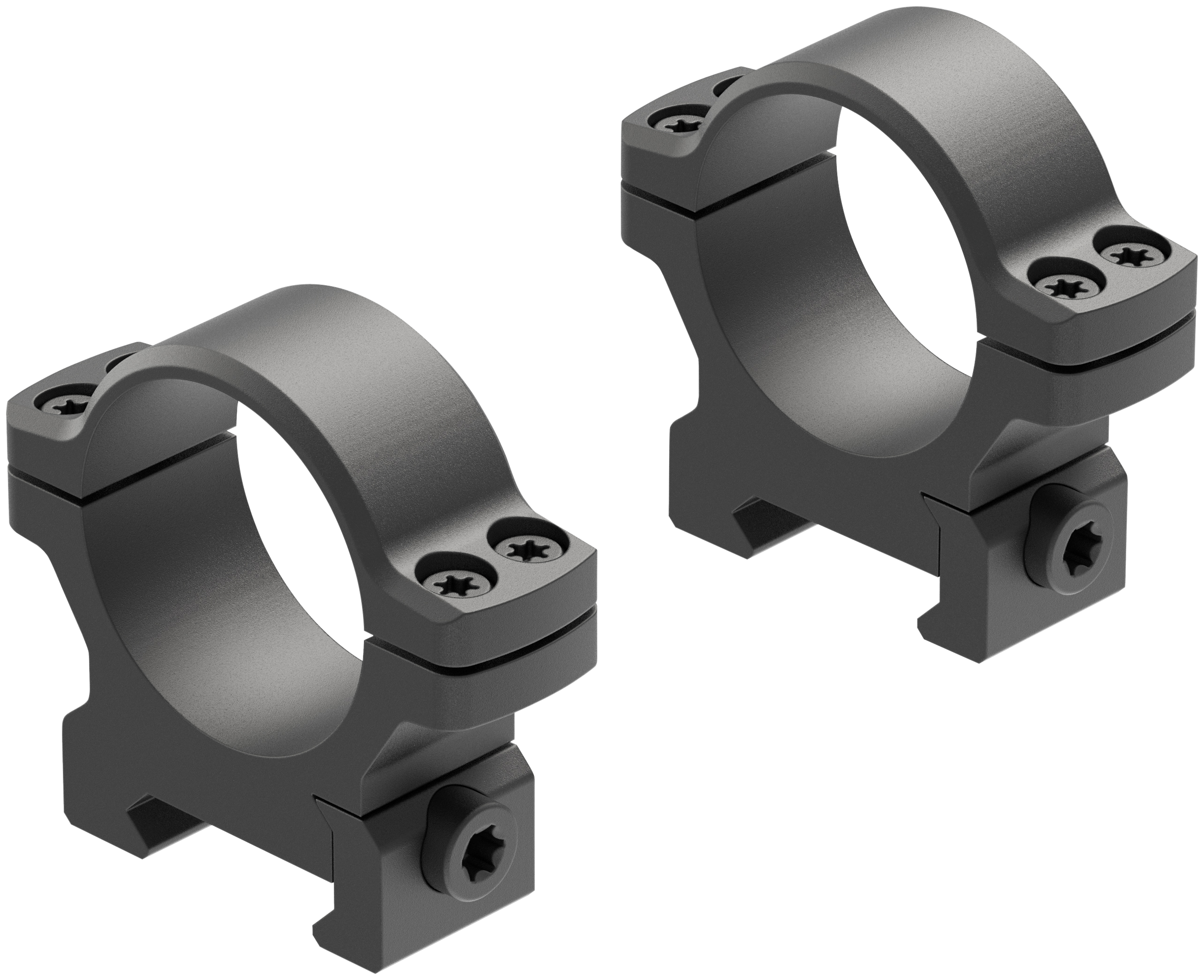 Leupold BackCountry Cross-Slot 30mm Low Scope Ring Matte 2-Piece Weaver Style