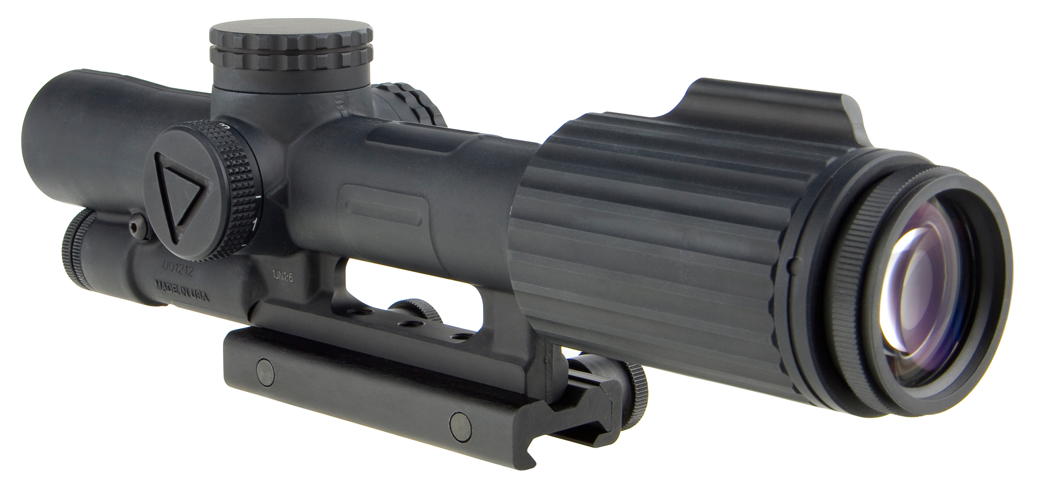 Trijicon Vcog 1-6x24 Rifle Scope Red Horseshoe Dot Crosshair 30mm Mount