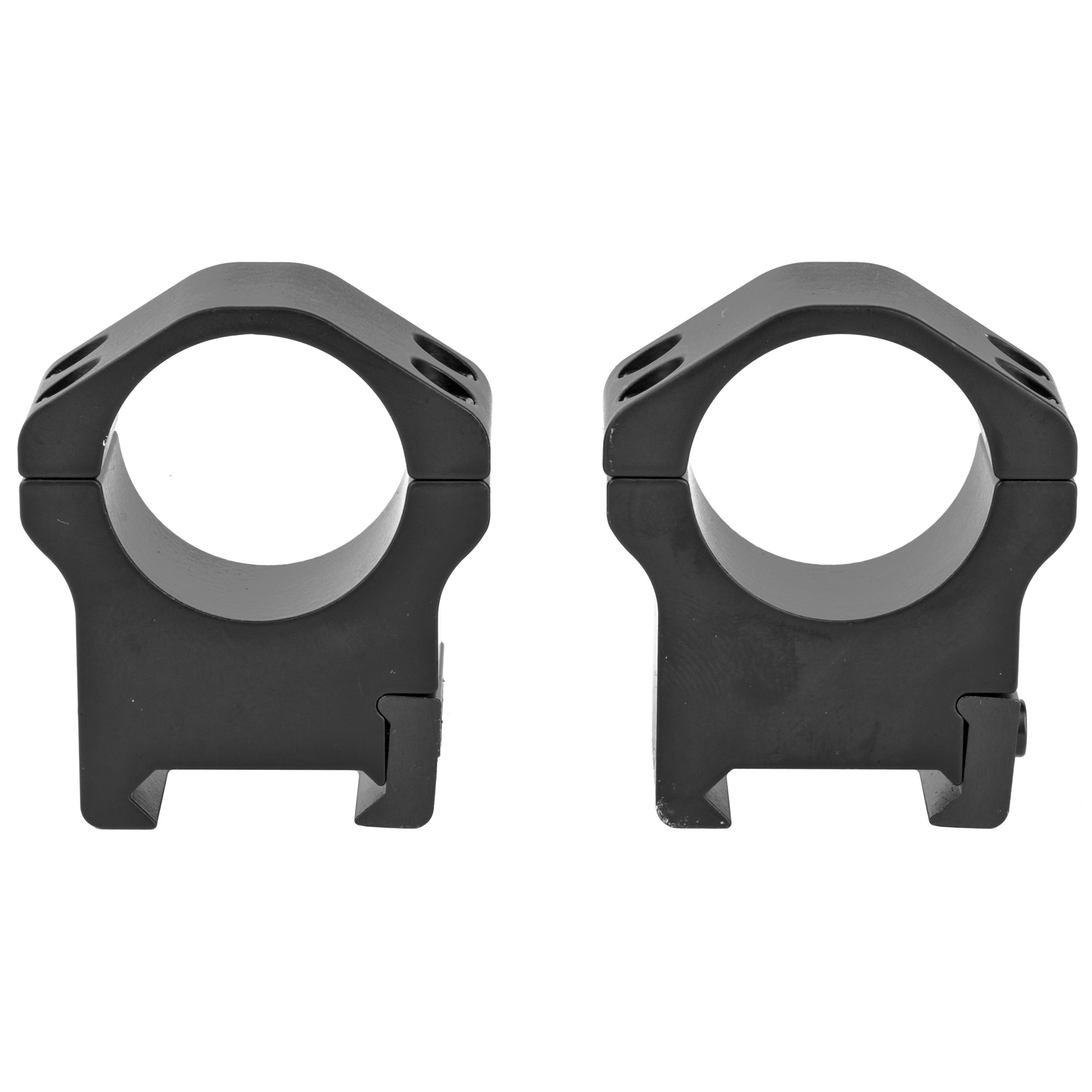Warne Maxima Horizontal Pa Scope Rings 1in High Stanag 4694 Picatinny Weaver