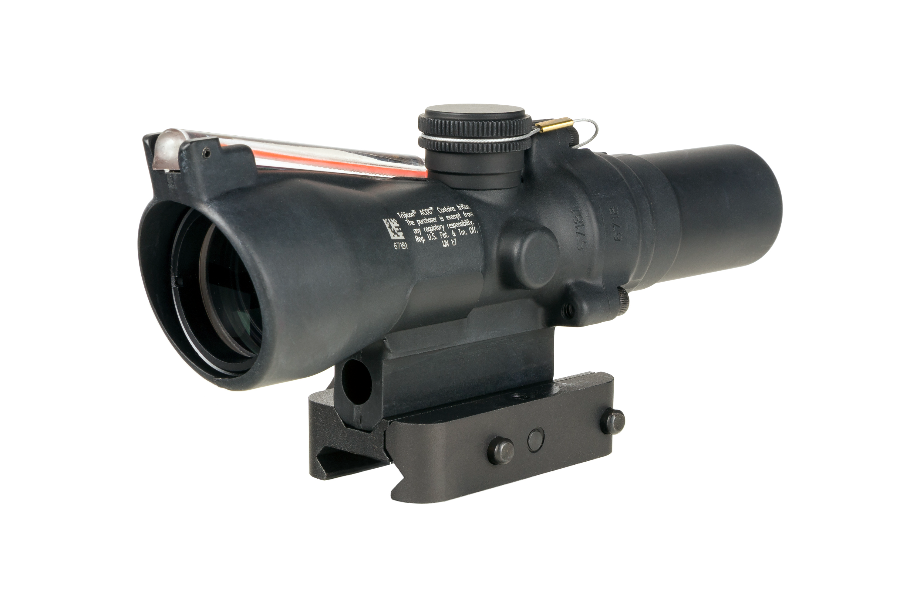 Trijicon Acog 1.5x24 Compact Red Crosshair Picatinny Mount Q-Loc