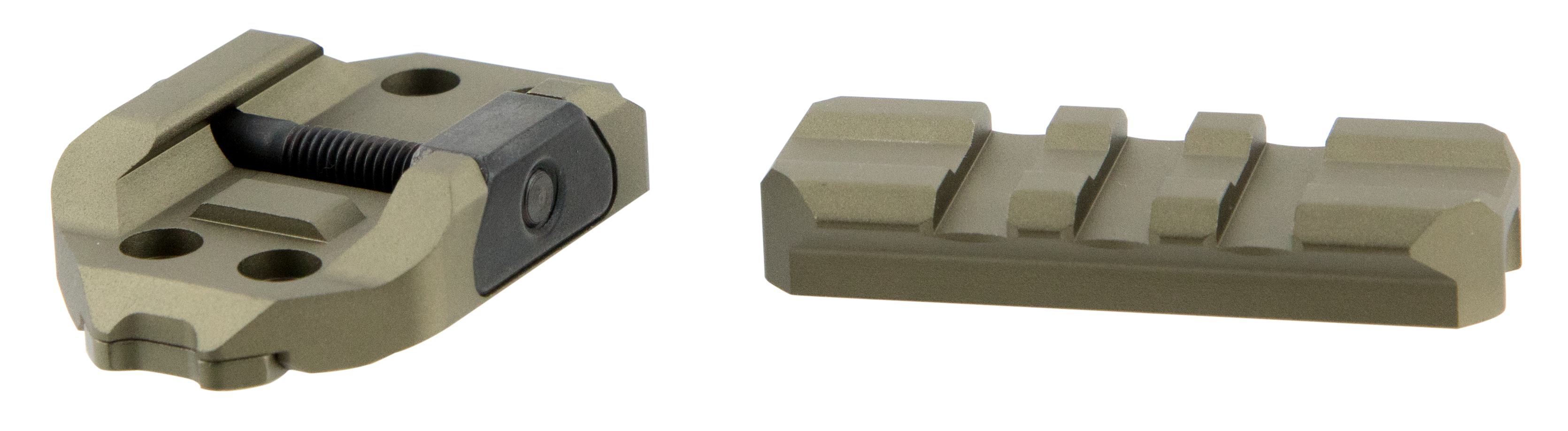 Strike Industries Rex Riser Flat Dark Earth Picatinny Rail 6061-T6 Aluminum