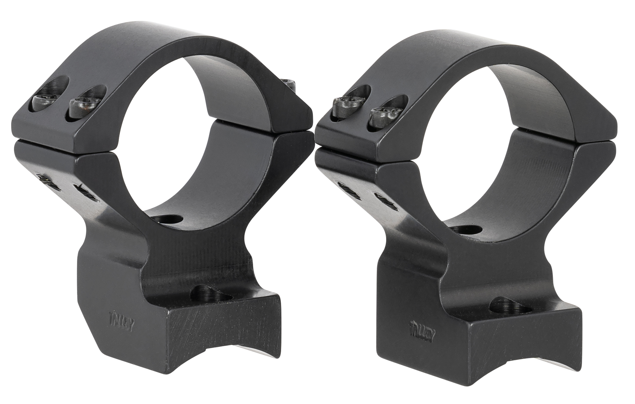 Talley Light Weight Ring Base Combo 1 Inch High Picatinny Matte for Barrett Fieldcraft