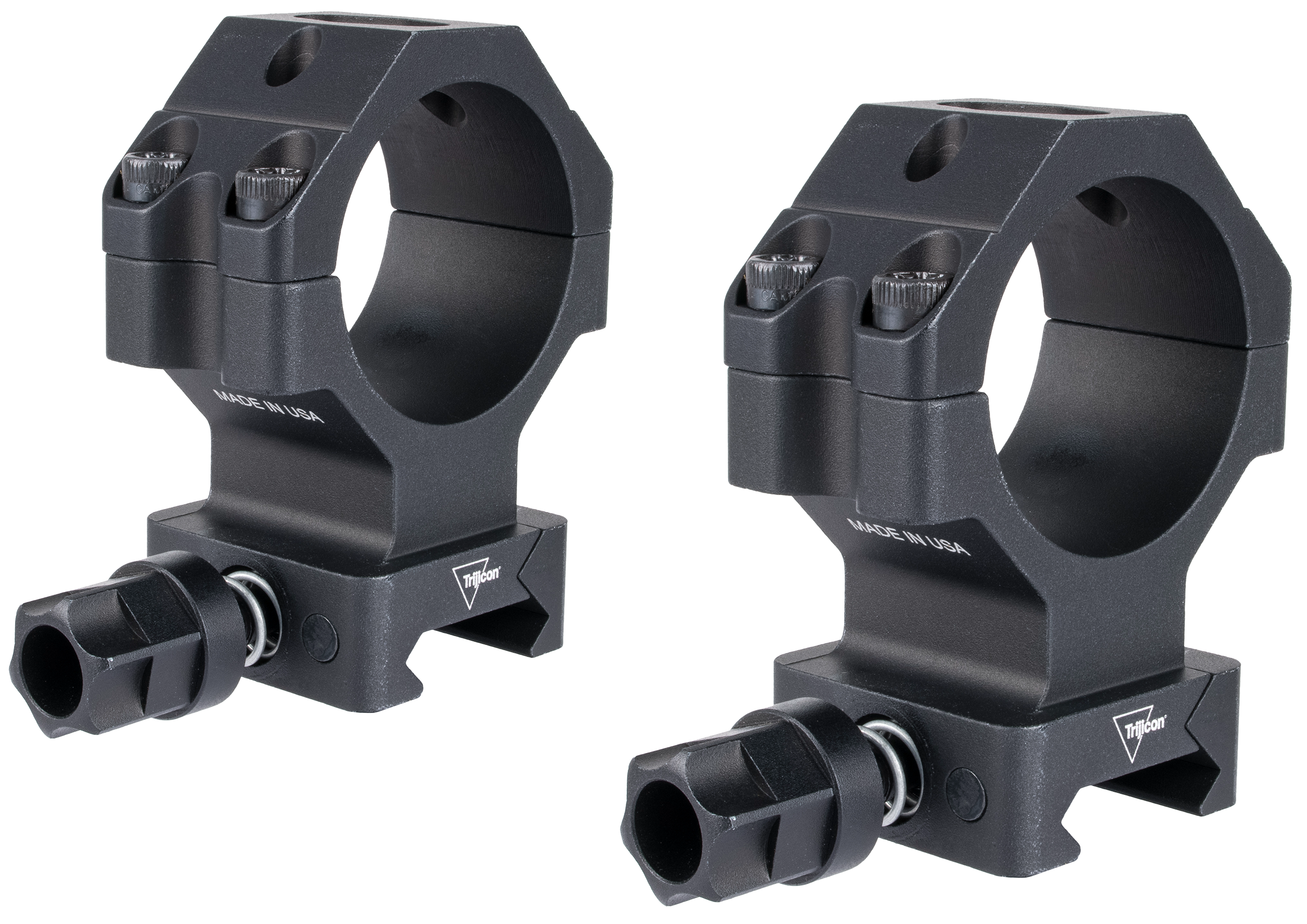 Trijicon 35mm Scope Rings Q-LOC Extra High Matte Mount for Picatinny