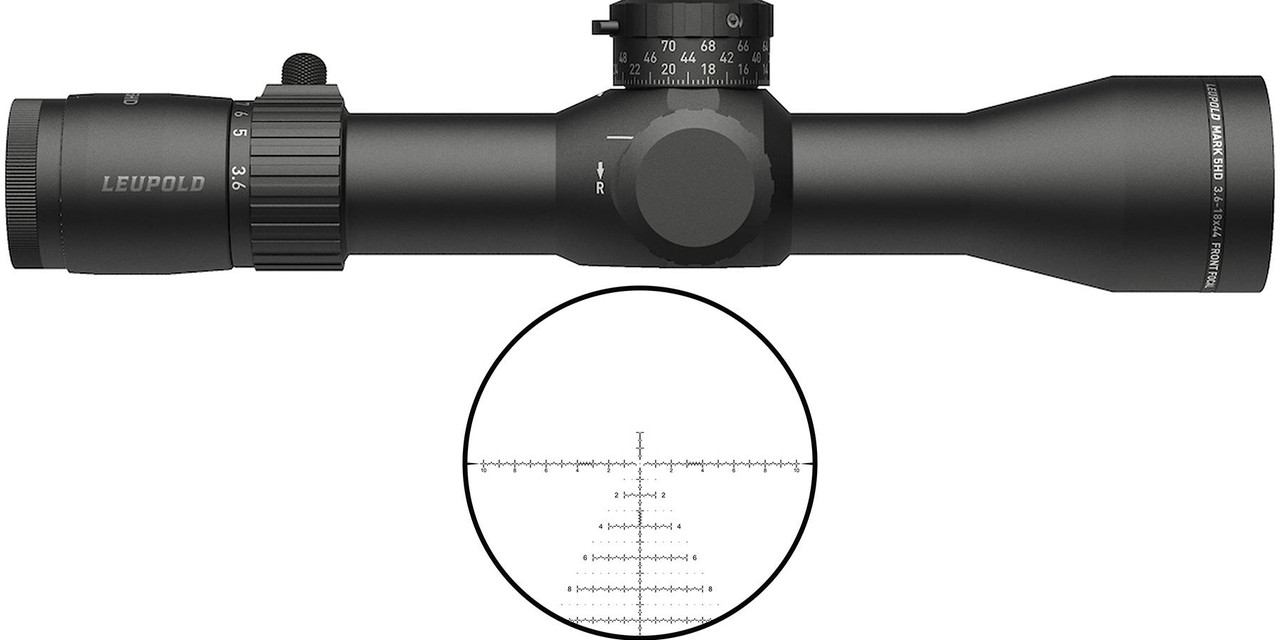 Leupold Mark 5HD 3.6-18x44mm FFP PR2 MIL 35mm Tube