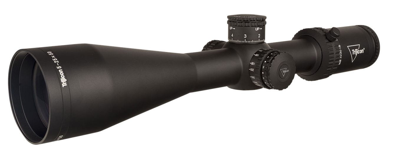 Trijicon Tenmile 5-25x50mm 30mm Tube LED Illuminated Red MRAD Center Dot Reticle