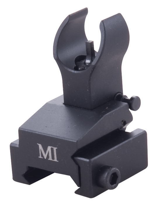 Midwest Industries MI ERS Flip-Up Front Sight Rail Mount A2 Front Sight Post