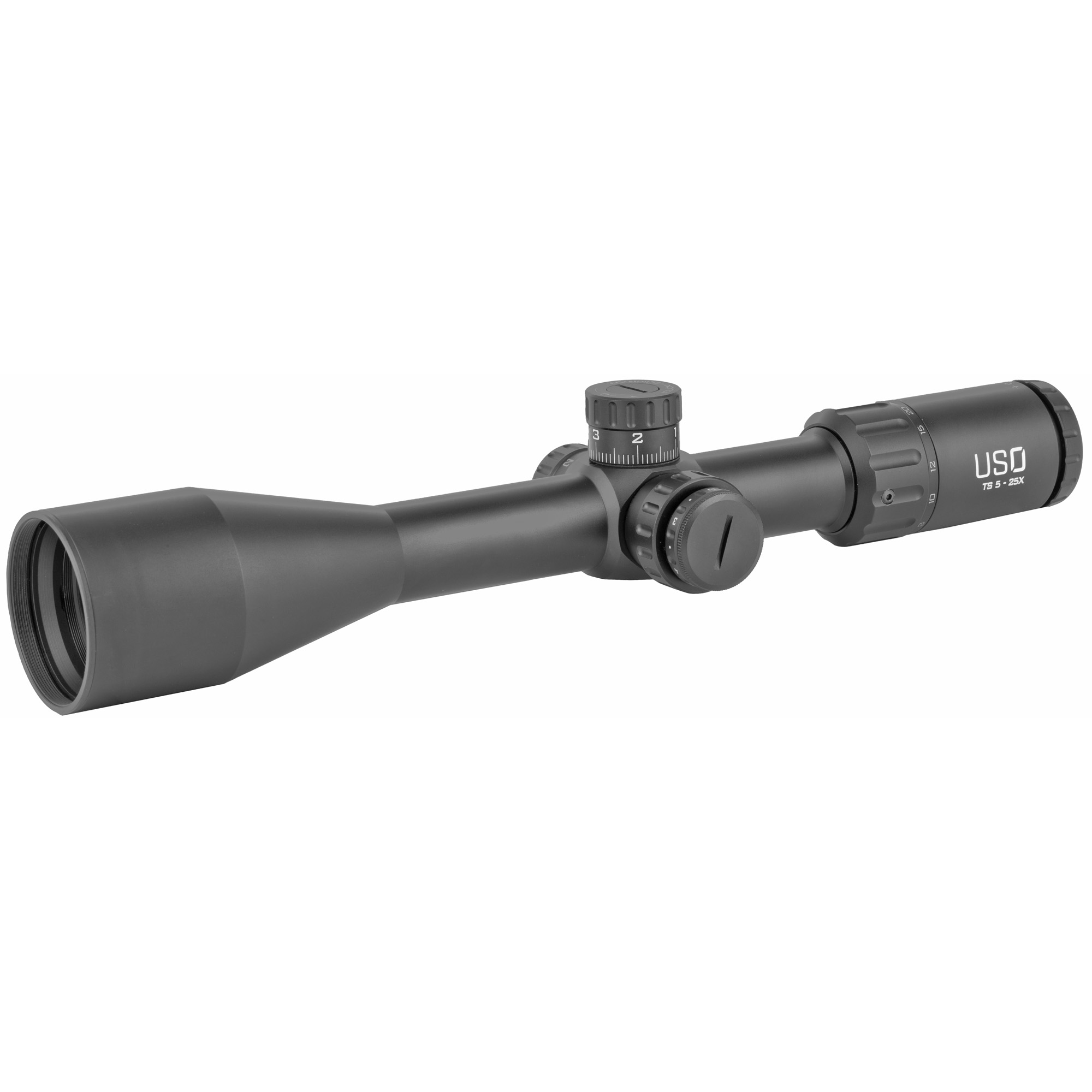 U.S. Optics TS-25X JVCR 5-25x50 FFP Rifle Scope 30mm Tube Illuminated Reticle 1/10 Mil Turrets