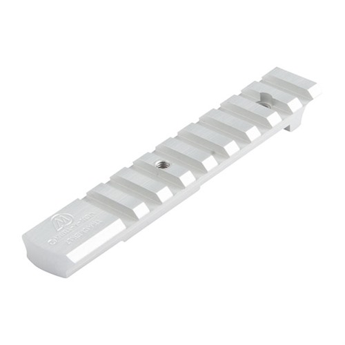 Weigand Combat Tracker Scope Mount Aluminum Silver OnePiece WeaverStyle Base Taurus Tracker