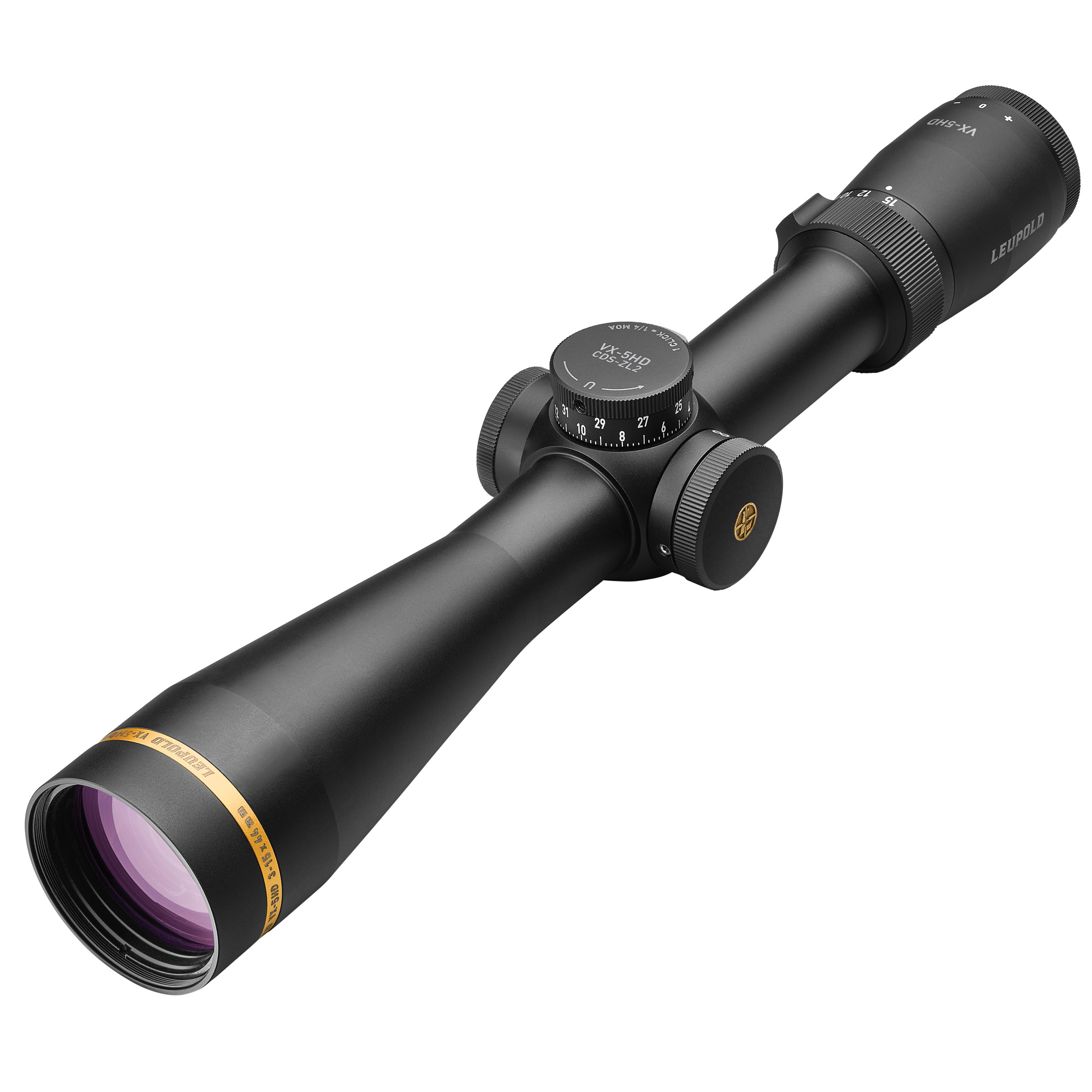 Leupold Vx-5HD 3-15x44mm Cds-zl2 Side Focus Impact-29 MOA Reticle 30mm Tube