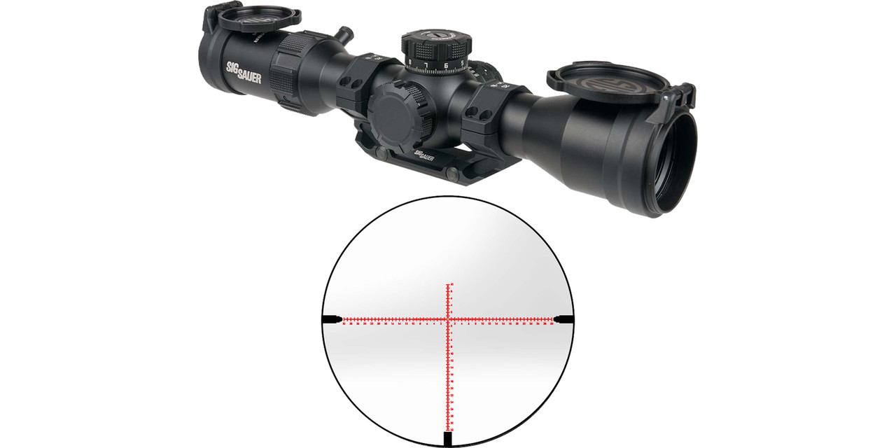 Sig Sauer Tango MSR 2-12x40 Rifle Scope 34mm Tube Illuminated MOA Reticle