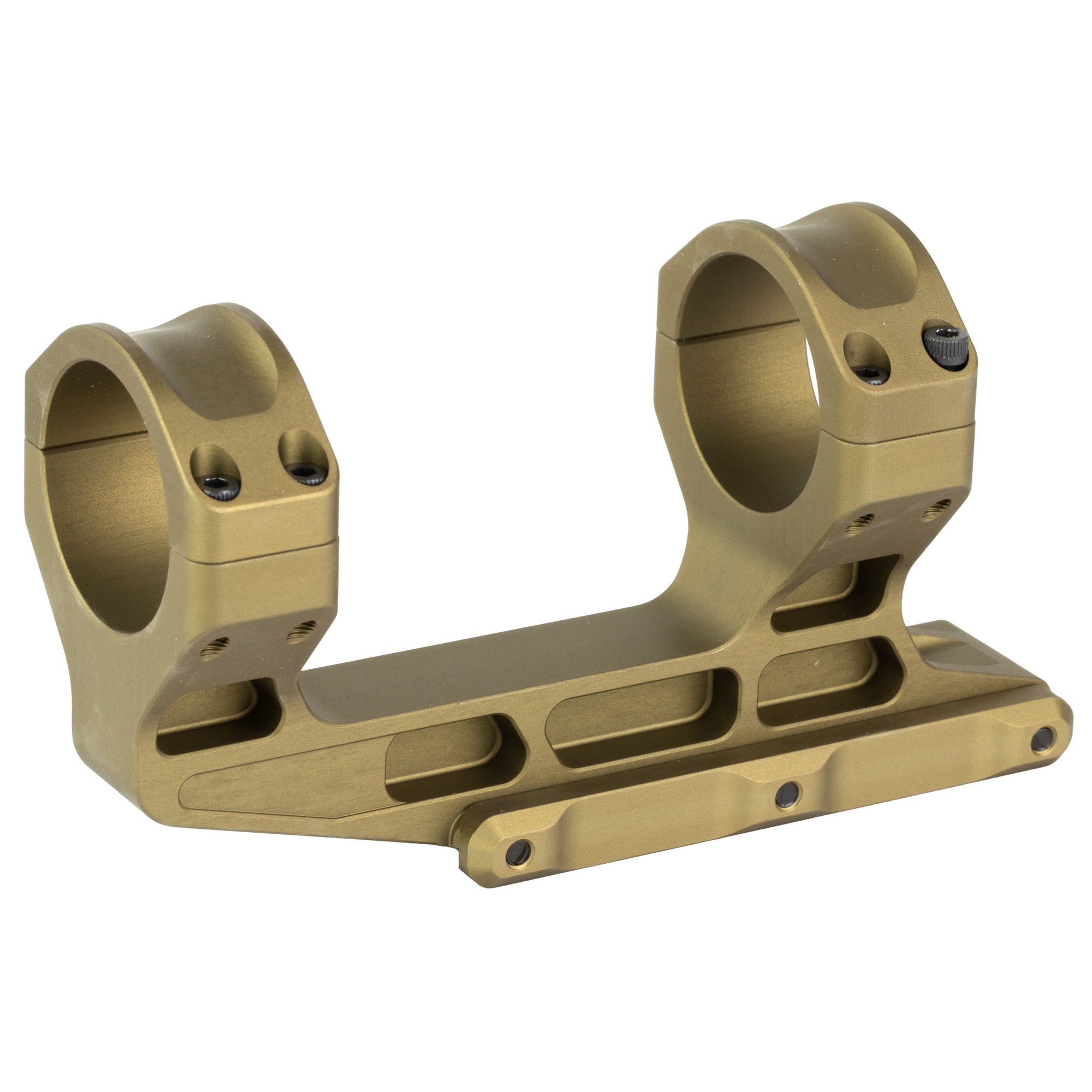 Unity Tactical Fast Lpvo Scope Mount Ring Combo 34mm Flat Dark Earth