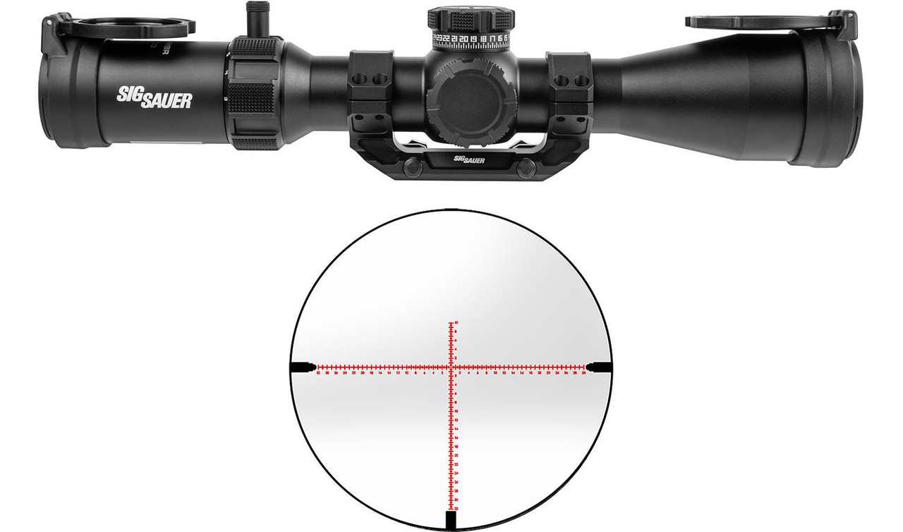 Sig Sauer Tango-MSR 3-18x50 Rifle Scope 34mm Tube Illumination MOA Milling 2.0 Reticle
