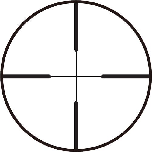 Truglo Buckline Rifle Scope 4x32 BDC Reticle 1 Inch Tube Matte Finish